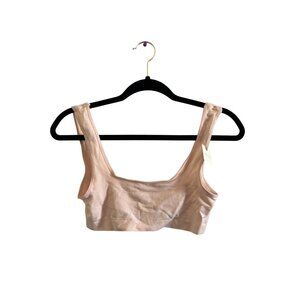 NWT‎ Anthropolgie Pink Bra Sized Medium/Large